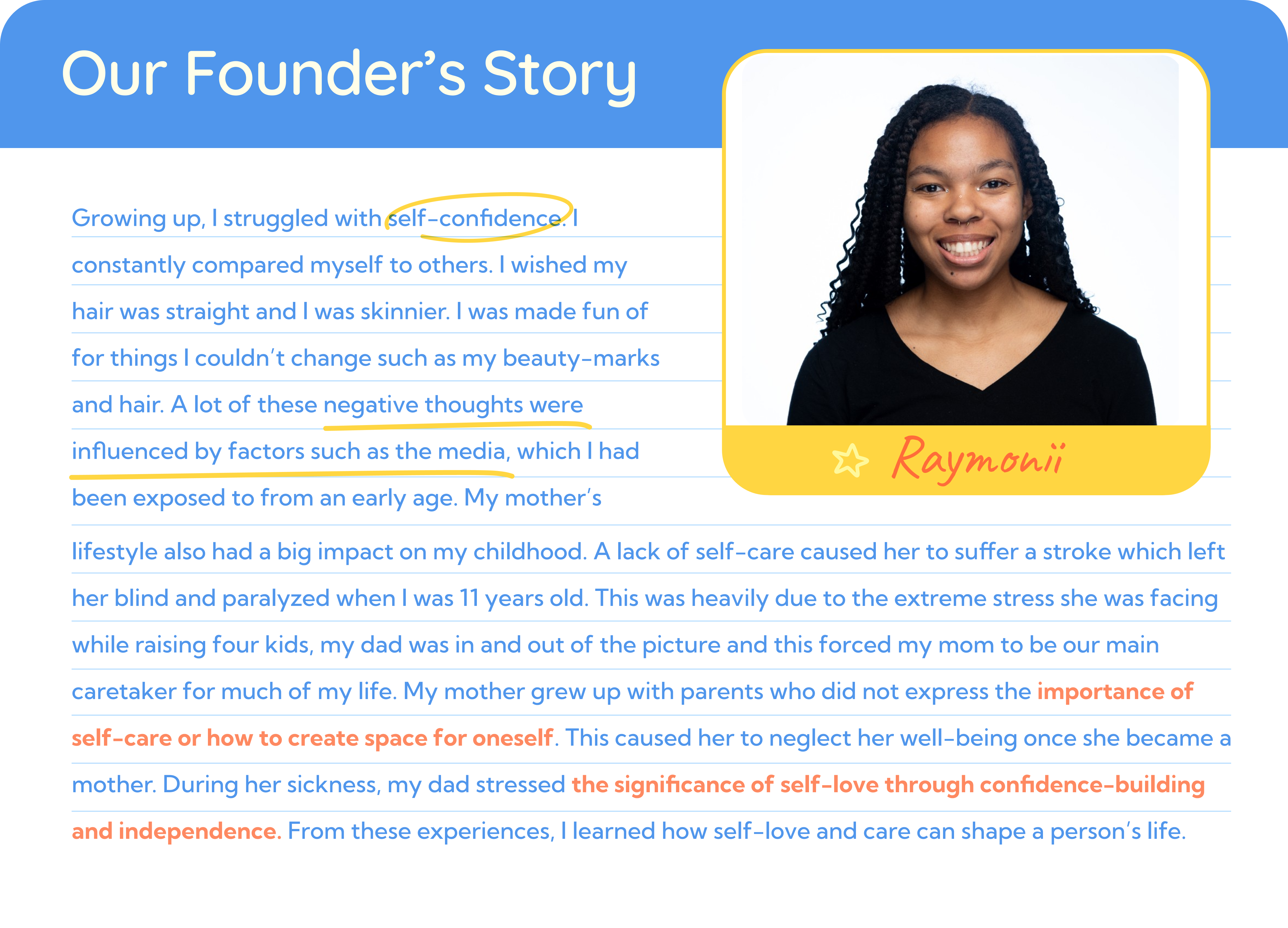 Founder story illustration